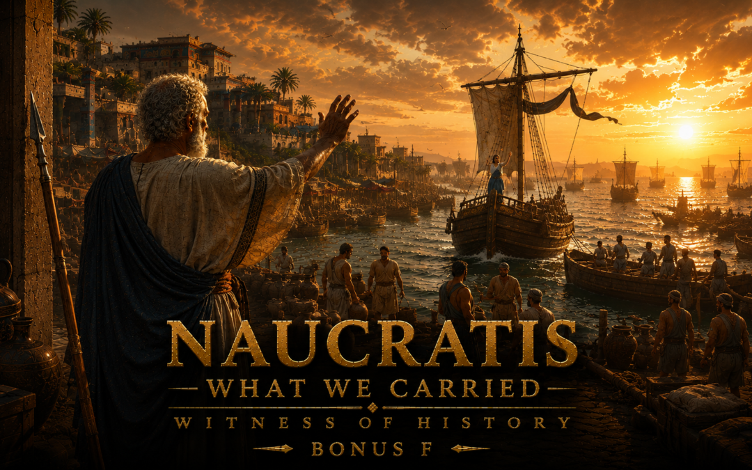 Bonus F. Naucratis - What we Carried